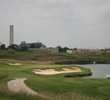 No. 8 at Quarry Golf Club is a par 3 guarded by water short and right. 
