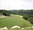 The par-3 13th hole on the Westin La Cantera's Palmer Course heads straight downhill.