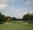 Brackenridge Park Golf Course's par-5 12th hole, guarded by water in front of the green, is the first of back-to-back par 5s on the back nine. 