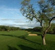The par-5 second on the AT&T Canyons Course at TPC San Antonio has a troublesome tree as well as a series of fairway bunkers.