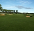 The third, a medium-length par 4 on the AT&T Canyons Course at TPC San Antonio features five bunkers.