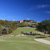 The second hole on the Ridge nine at Tapatio Springs golf resort heads uphill