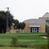 A view of the clubhouse at Mission Del Lago Municipal Golf Course