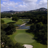 Aerial view of hole #2 at Dominion Country Club