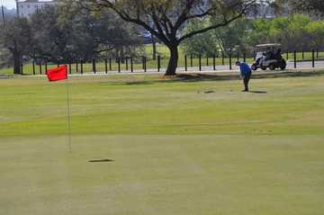 A view of green at Fort Sam Houston Golf Course